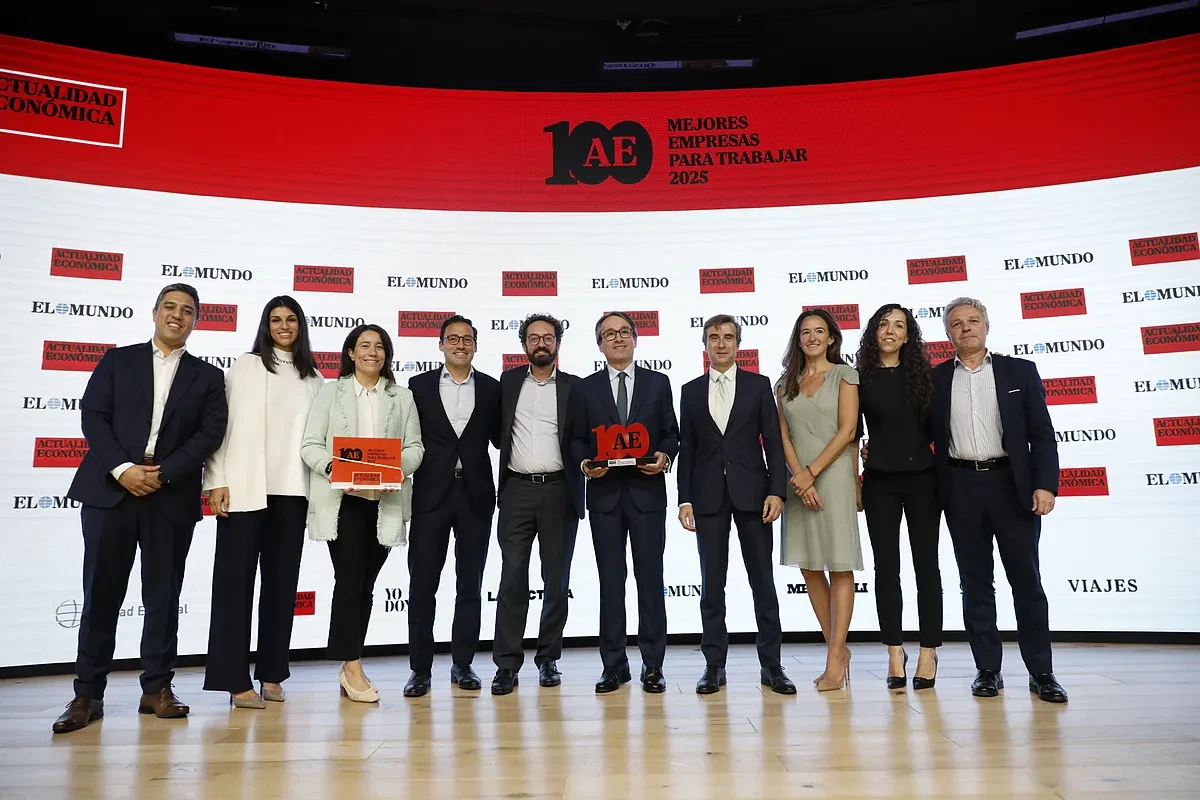 'Actualidad Económica' premia a las 100 Mejores Empresas para Trabajar en España en 2025: 