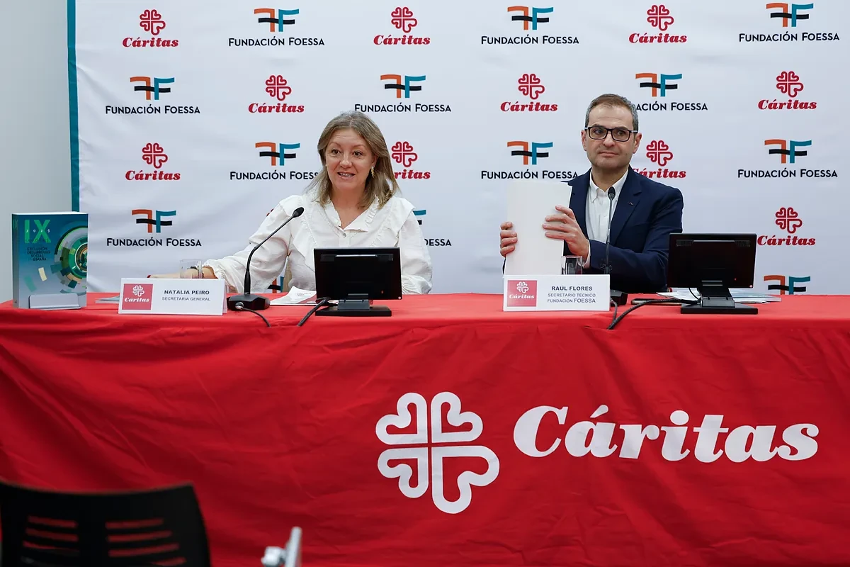 Cáritas enseña las vergüenzas de un país rico