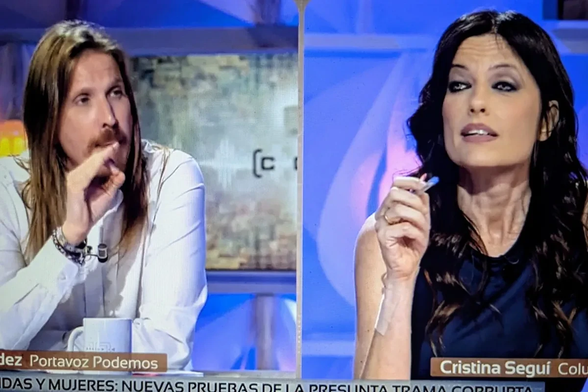 Cristina Seguí monta un esperpento en Código 10 y denuncia haber sido expulsada Mediaset: 