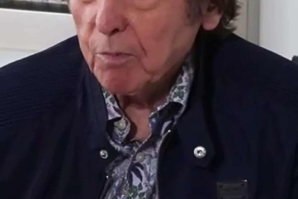 Raphael, de vuelta tras su hospitalización: 