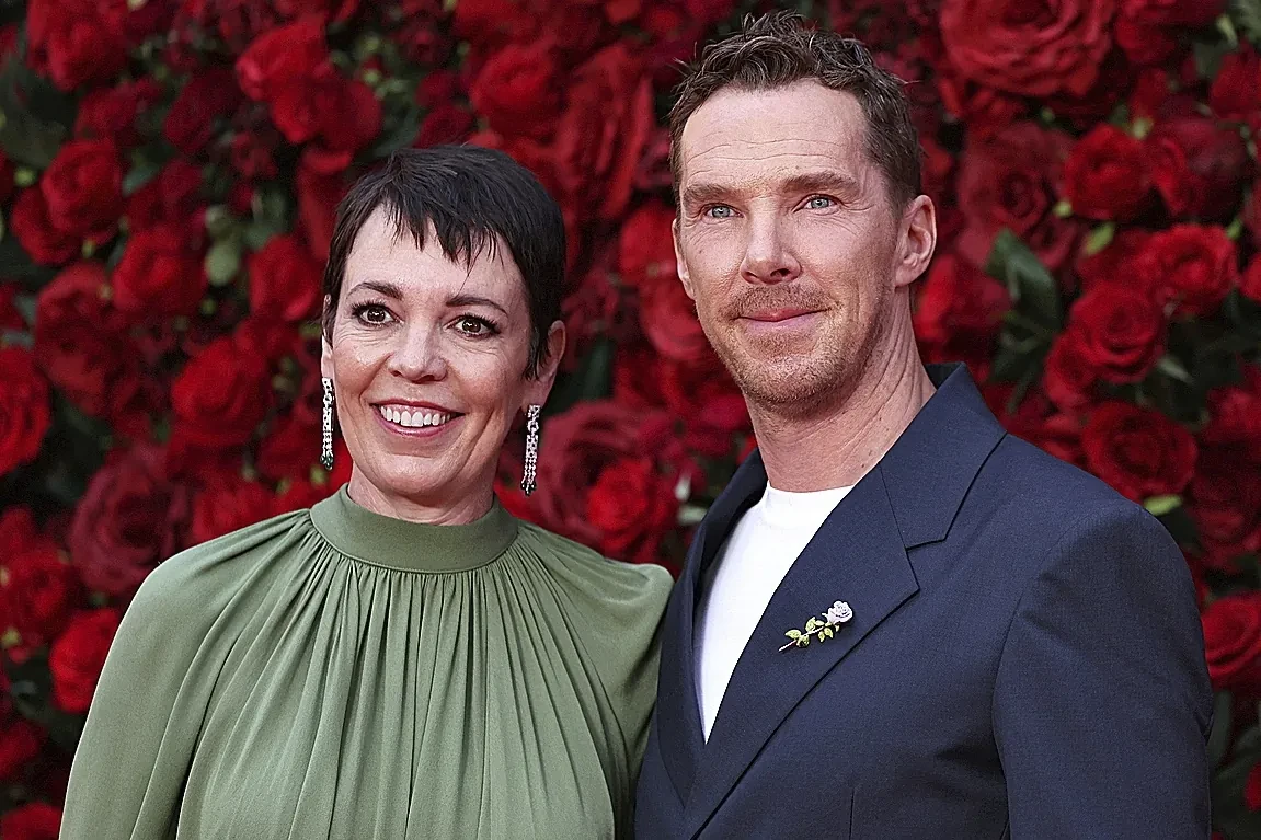 Olivia Colman y Benedict Cumberbatch: 