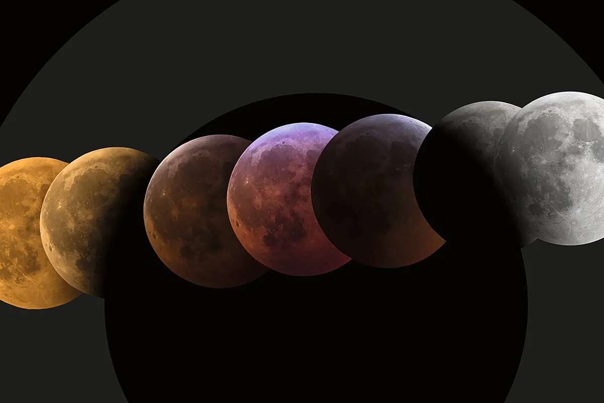 Guía para seguir el viernes el eclipse total de luna que la teñirá de rojo