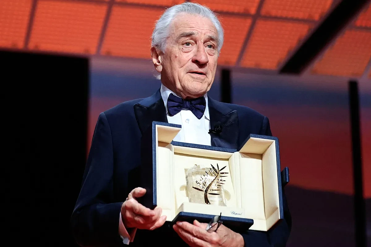 Robert de Niro arremete contra Trump al recoger la Palma de Oro: 