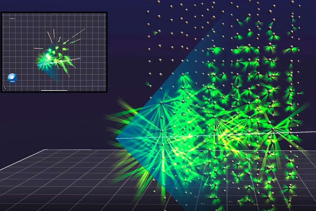 Detectado un neutrino que bate el récord de energía