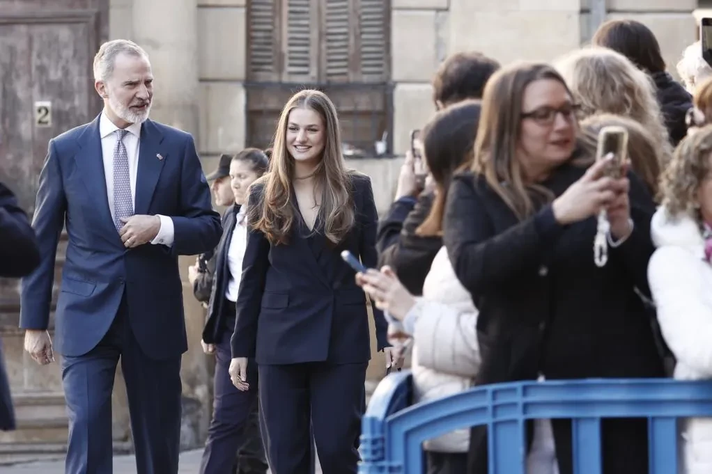 Leonor se estrena como Princesa de Viana con una visita de dos días por Navarra