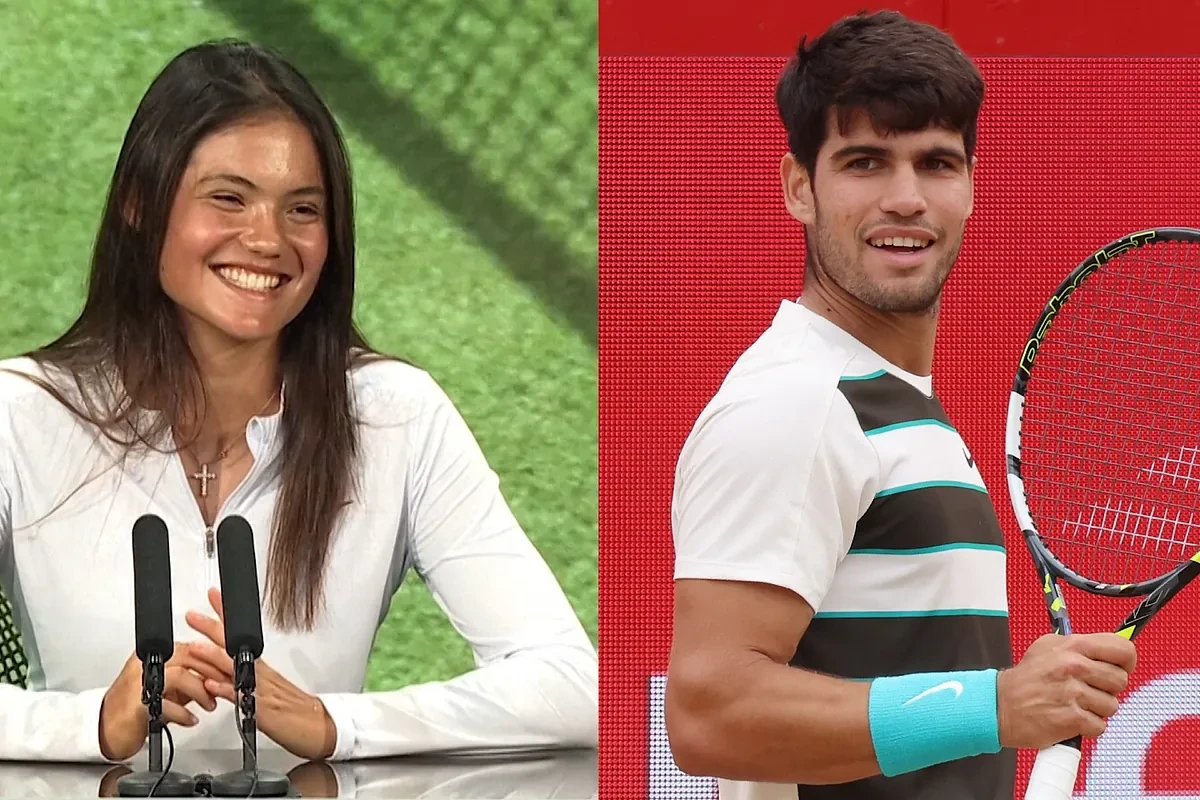 Carlos Alcaraz y Emma Raducanu, los rumores de noviazgo llegan a Wimbledon