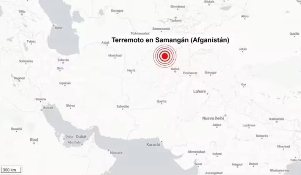Un terremoto de magnitud 6,3 sacude el norte de Afganistán