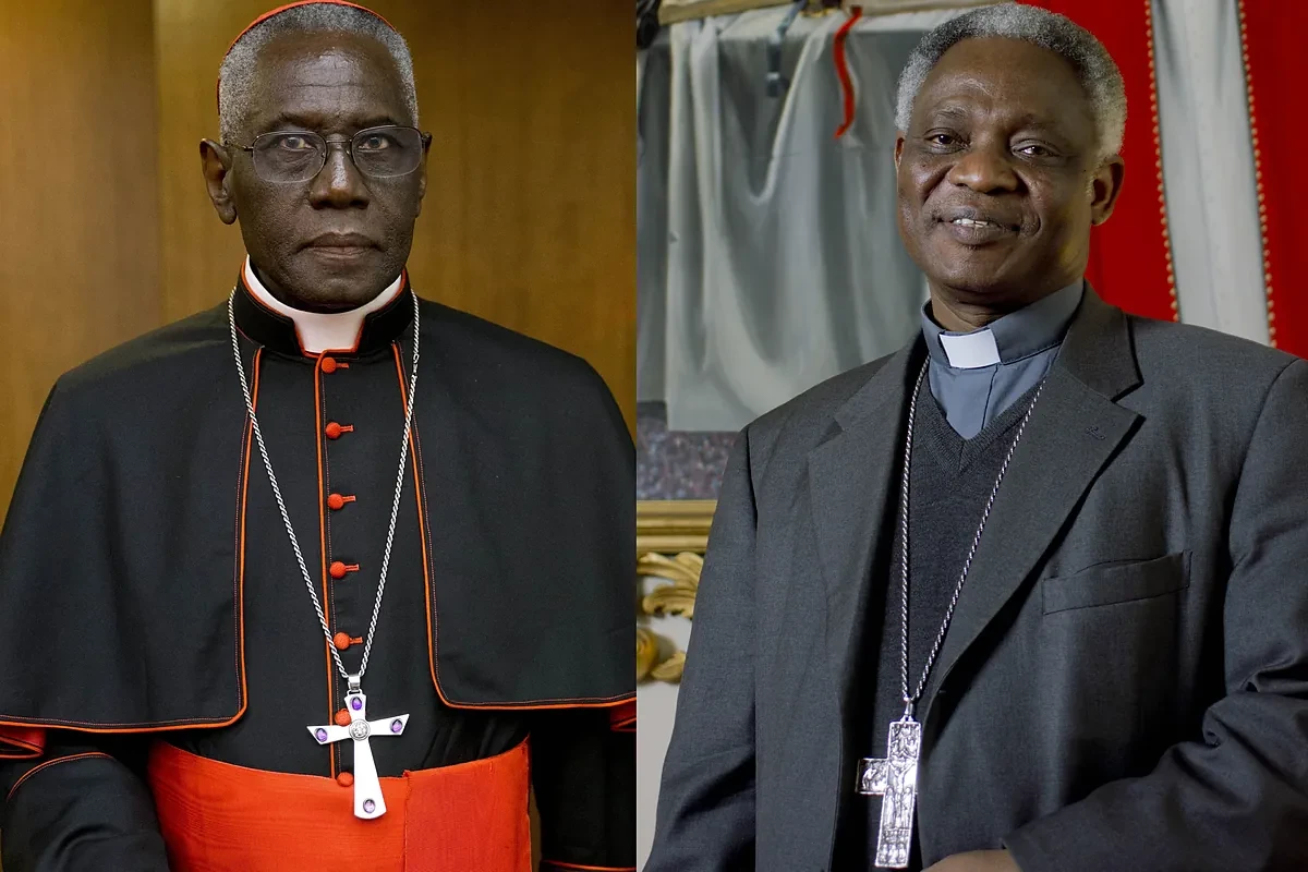 Turkson y Sarah: los carismáticos cardenales que pueden convertirse en el primer Papa africano