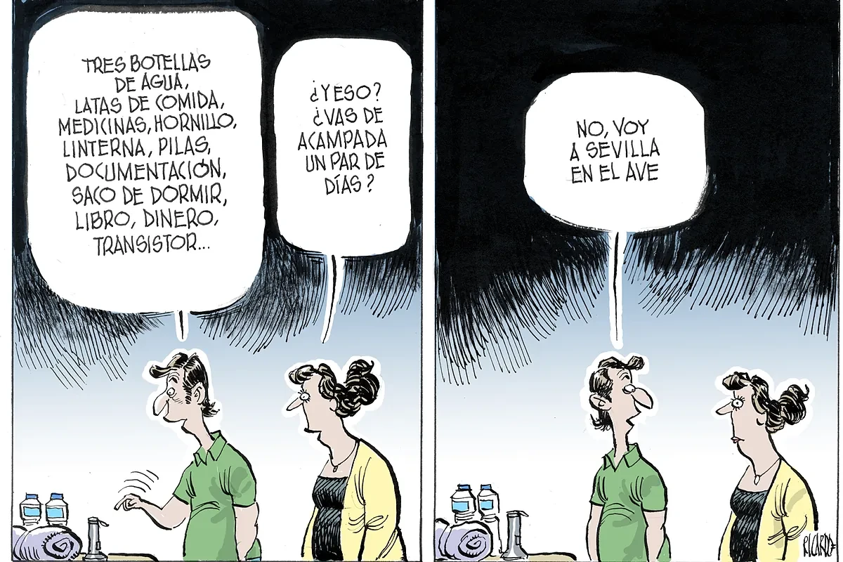 Chinches en la T4, parones en el AVE, apagón... y los cuartos de baño como metáfora del desastre