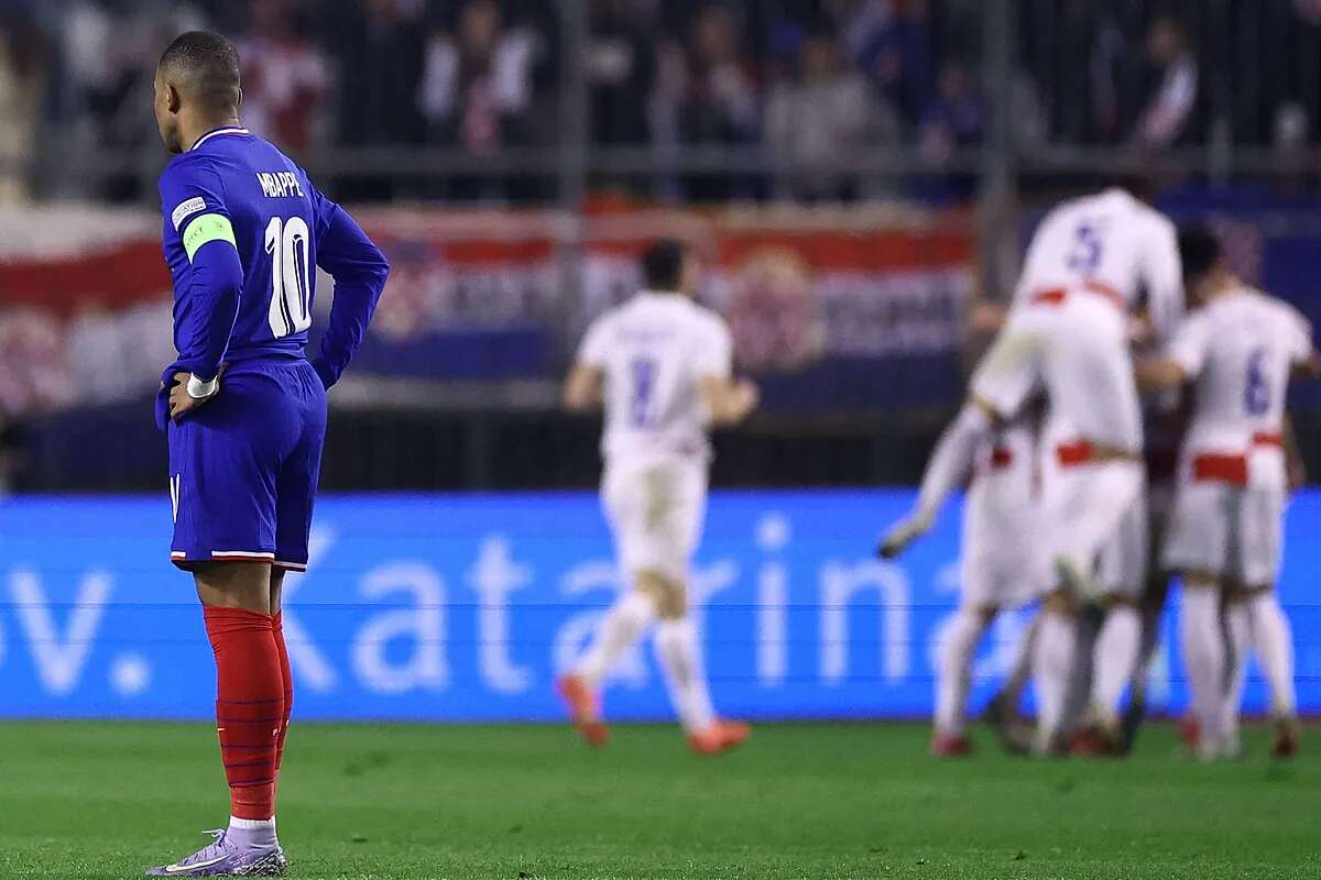 Francia se desmorona ante Croacia y Alemania remonta con dos cabezazos en San Siro