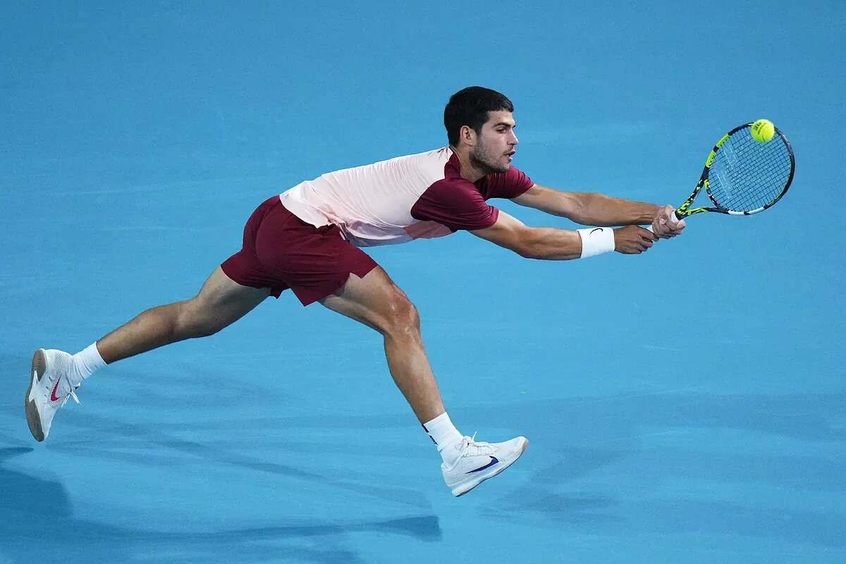 Alcaraz se estrella ante Goffin y dice adiós a Miami en su debut