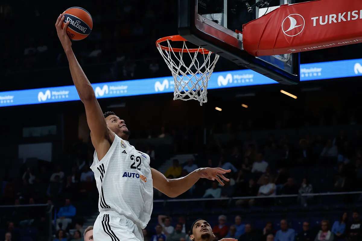 Noche plácida ante el Asvel y exhibición exprés de Tavares antes de la hora de la verdad del Madrid