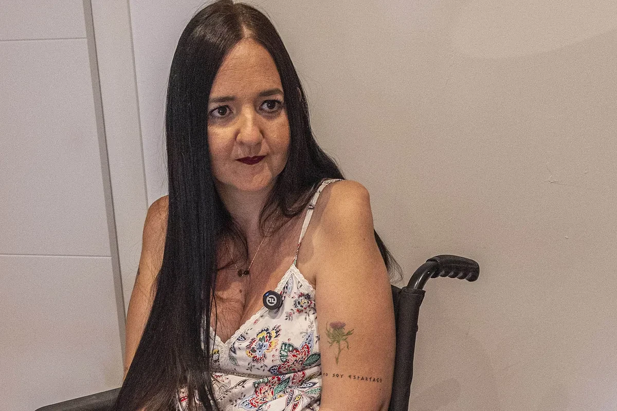 Vanessa, enferma de ELA desde los 34 años: 