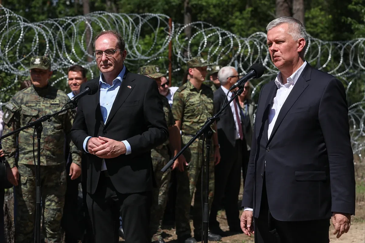 Alemania pide ayudas a la UE para que Polonia pueda sellar la frontera con Bielorrusia