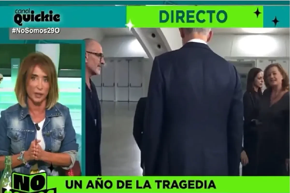 María Patiño pide perdón tras un error de 'No somos nadie' en el funeral por las víctimas de la DANA: 