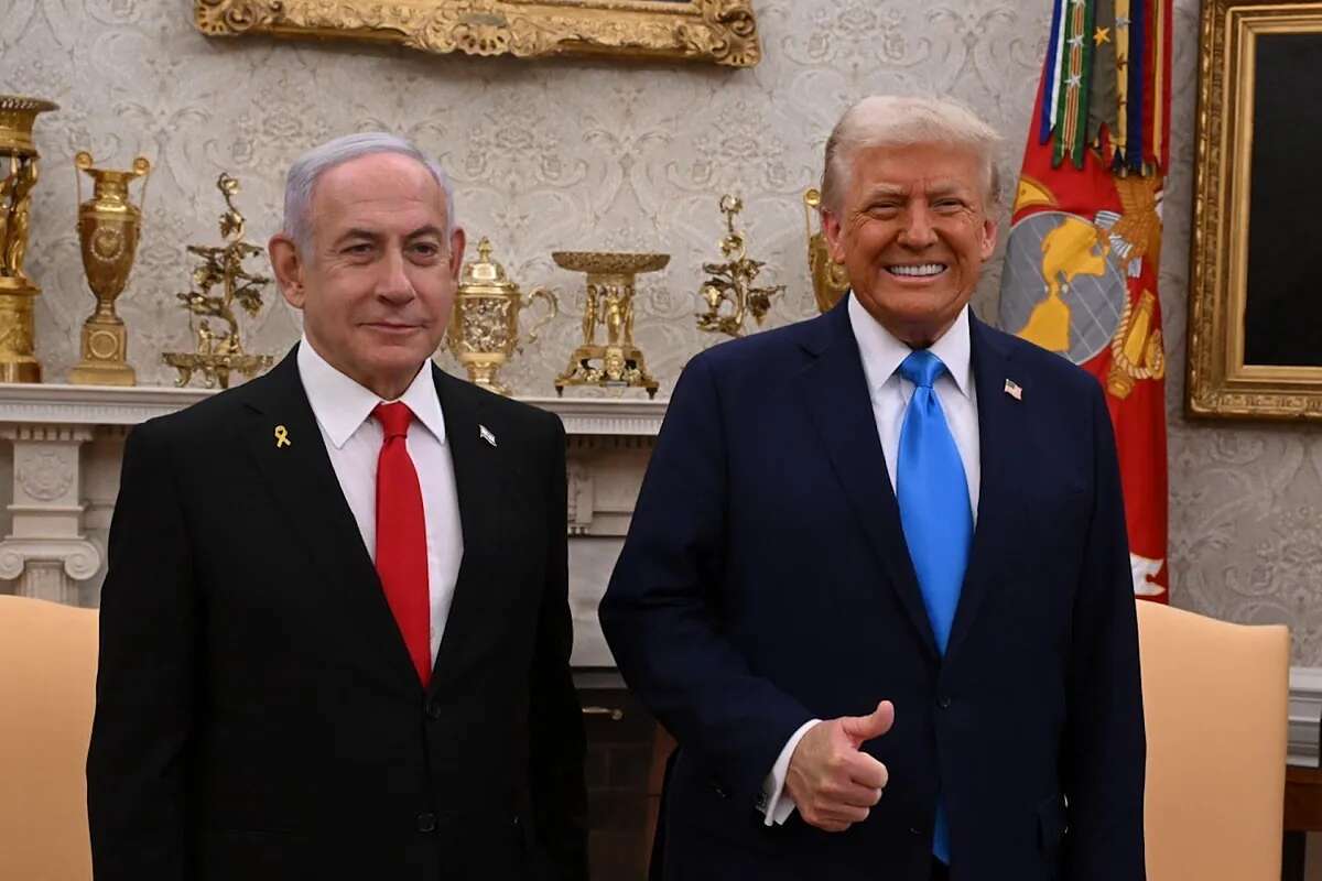 Netanyahu apoya el plan de Trump para Gaza: 