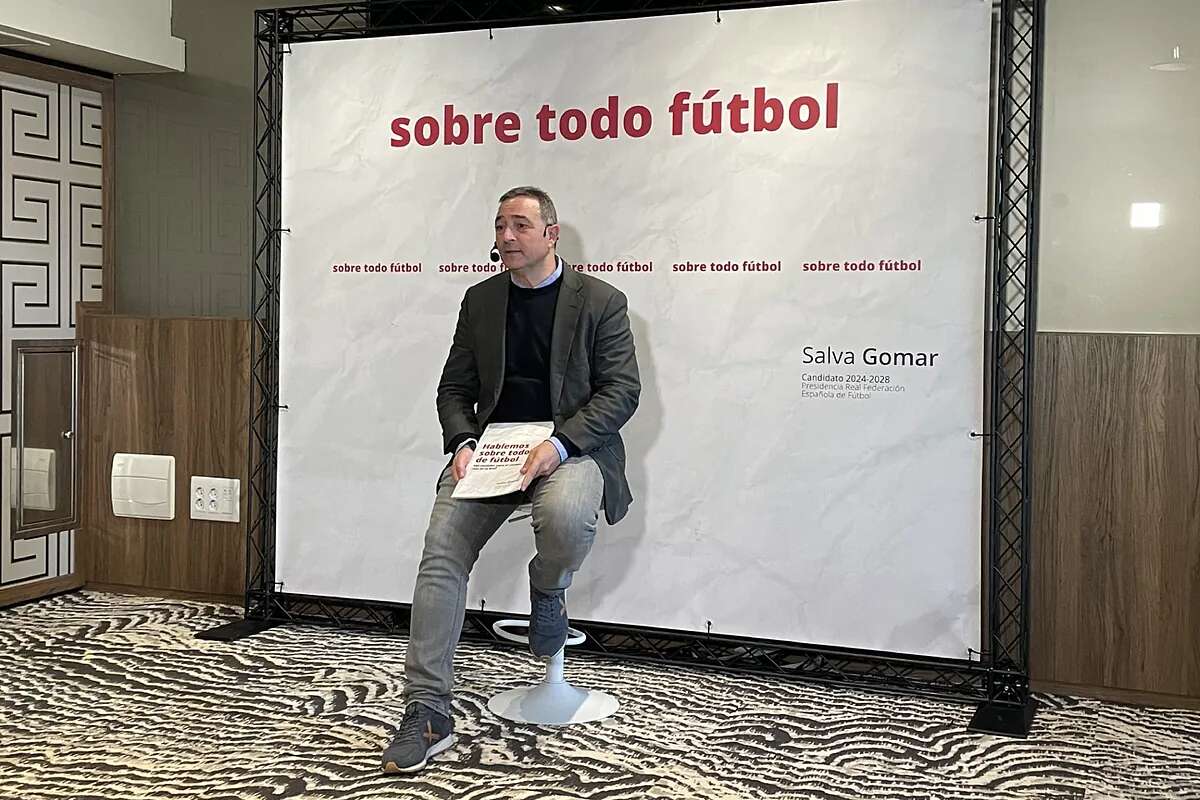 Salva Gomar, candidato a la presidencia de la RFEF: defiende el papel de las territoriales y anuncia que su primera medida será renovar a Luis de la Fuente