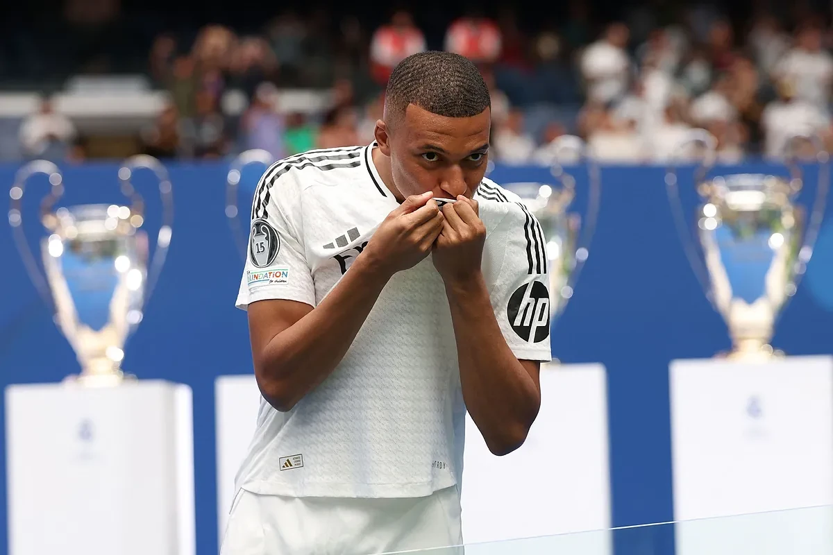 La emoción de Mbappé en su presentación, el recuerdo con Zidane y el 