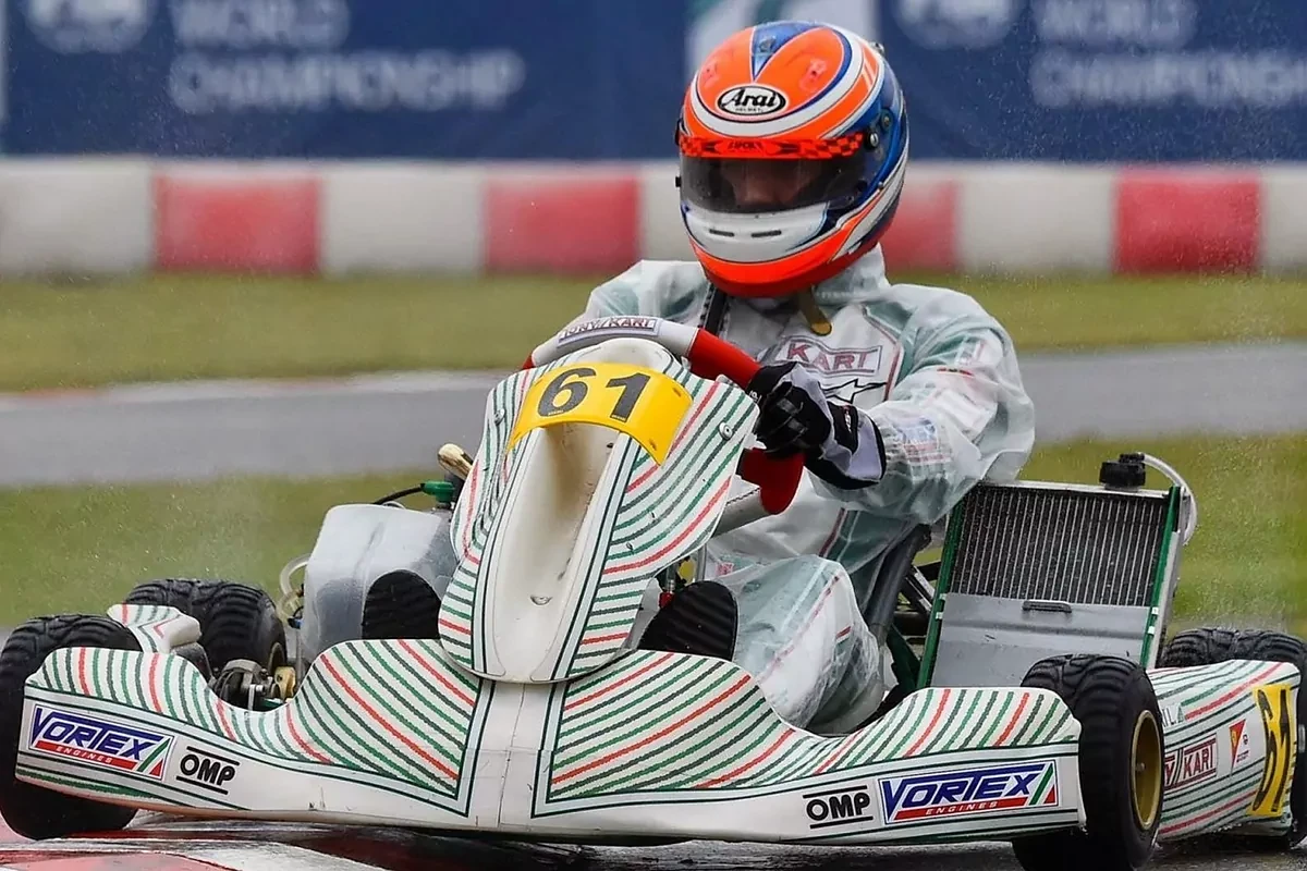 El agresor del Mundial de Karting: 