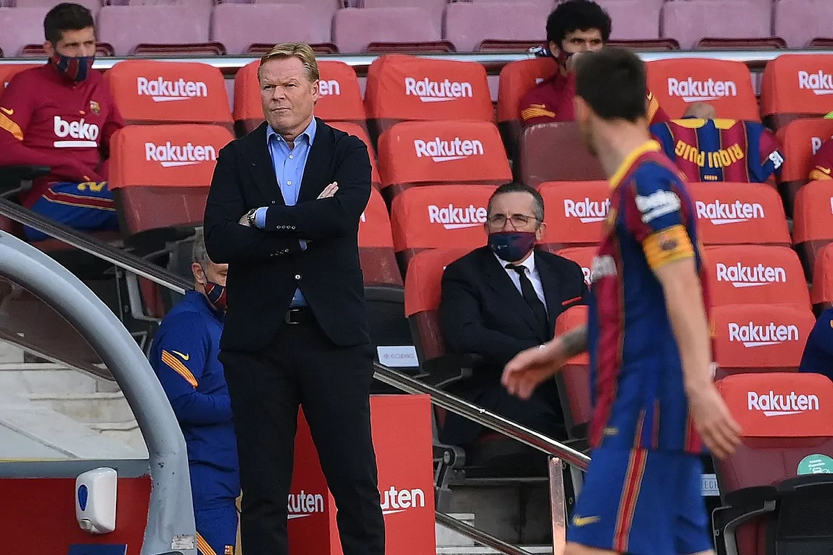 El mosqueo de Koeman: 