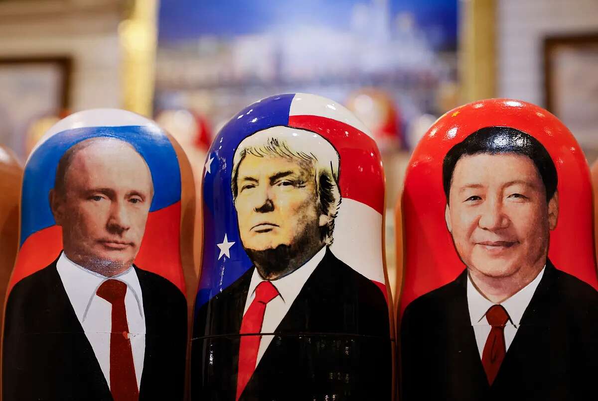 Los tres vértices del nuevo mundo tripolar: Trump, Putin y Xi Jinping