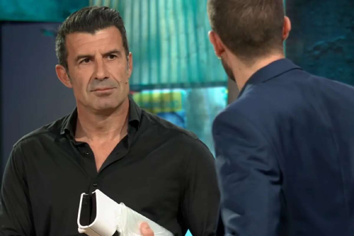 Luís Figo, David Broncano y un vacile mayúsculo: 