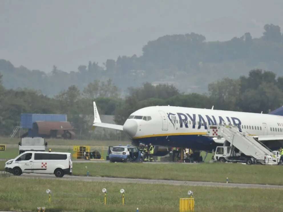 Revientan los neumáticos de un avión de Ryanair procedente de Barcelona al aterrizar en el aeropuerto de Bérgamo