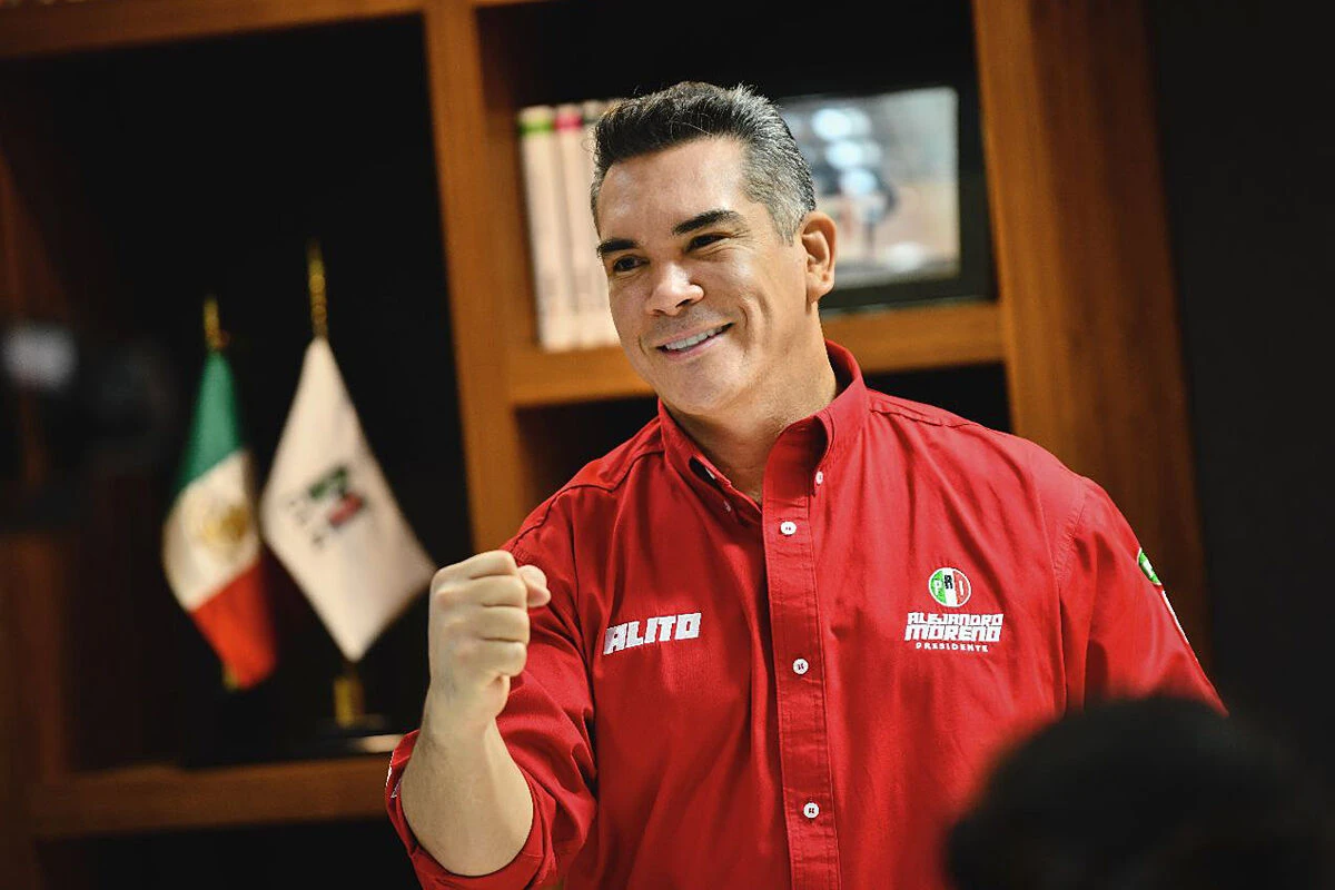 Alejandro Moreno, presidente nacional del PRI: 