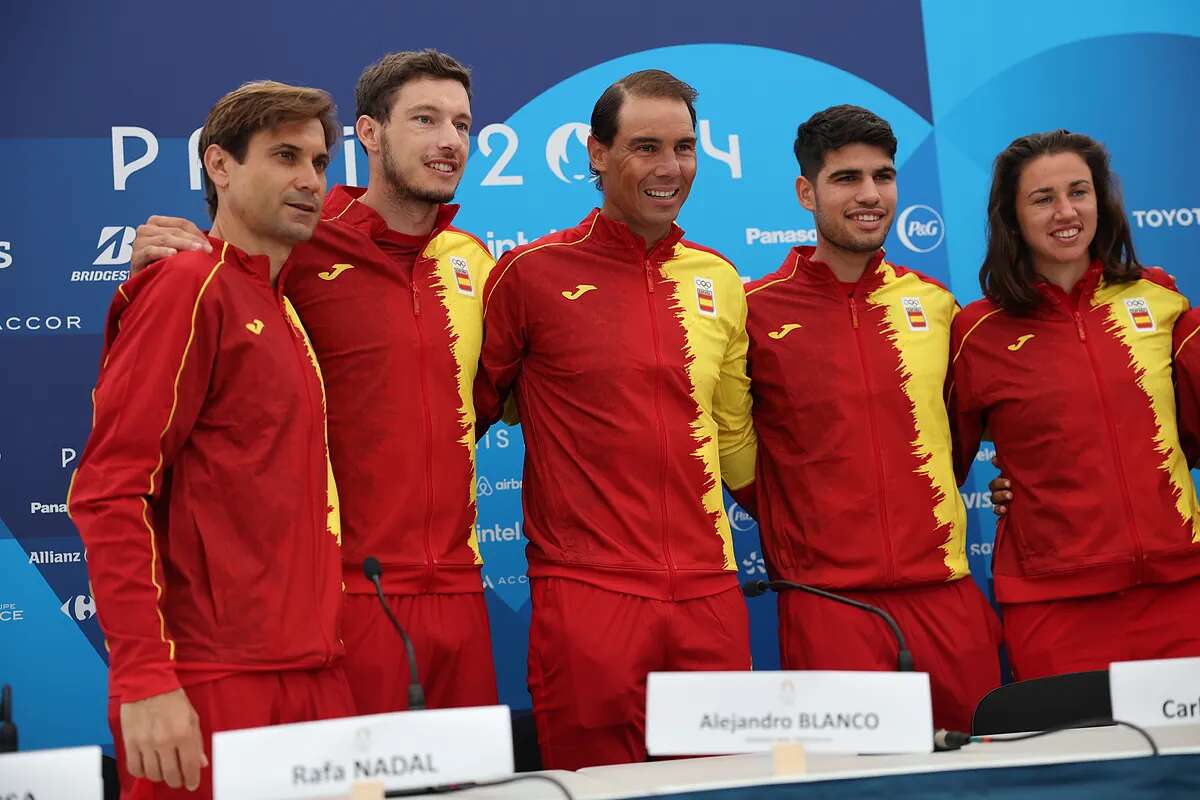 Nadal y Alcaraz, dos 'Rockstars' en París: 