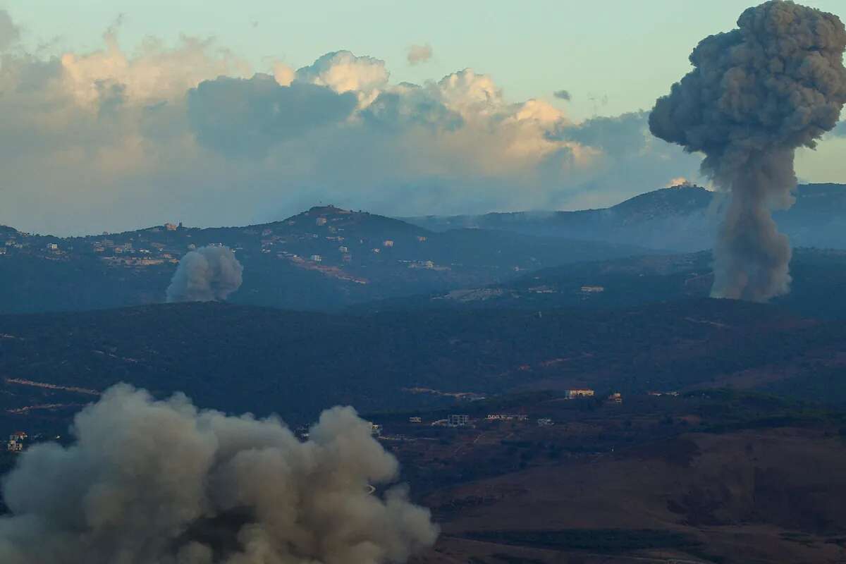 Al menos 50 muertos en cientos de ataques del ejército israelí contra objetivos de Hizbulá en el sur de Líbano