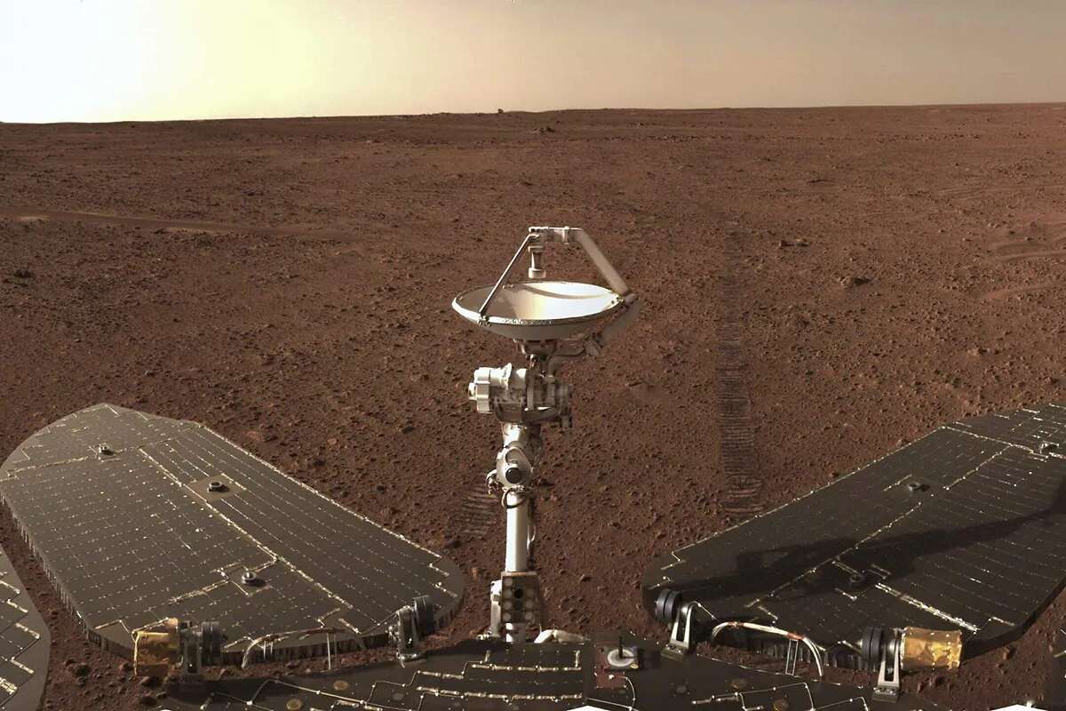 Un rover chino encuentra un antiguo 'paraíso vacacional' en Marte