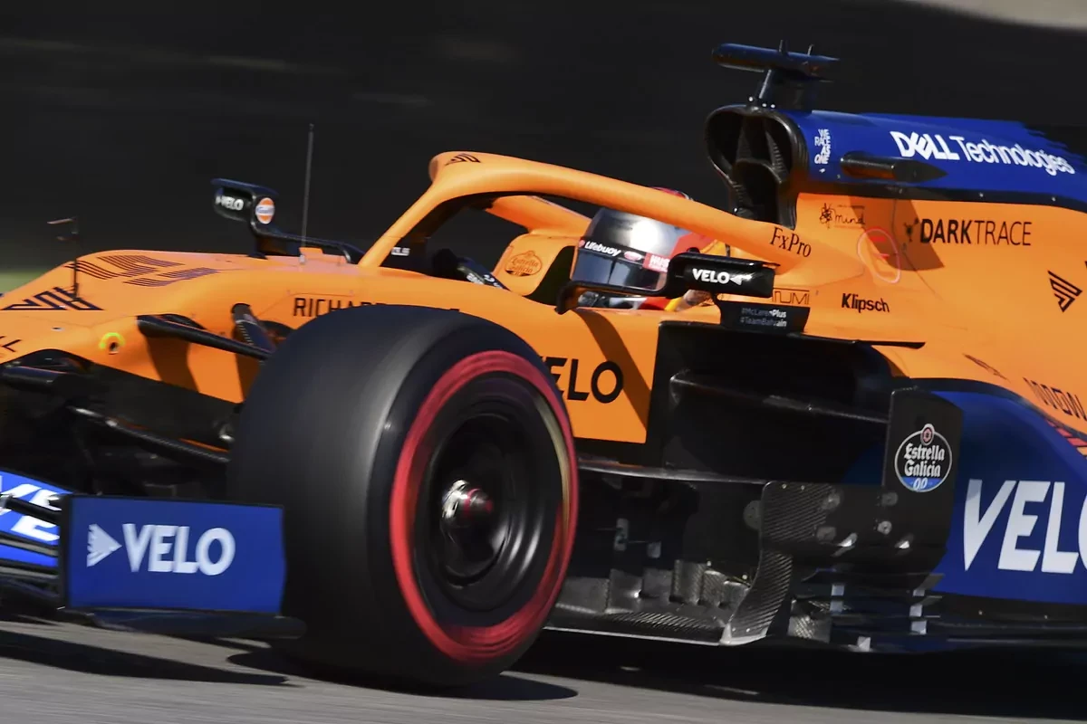 El tremendo susto de Sainz: 