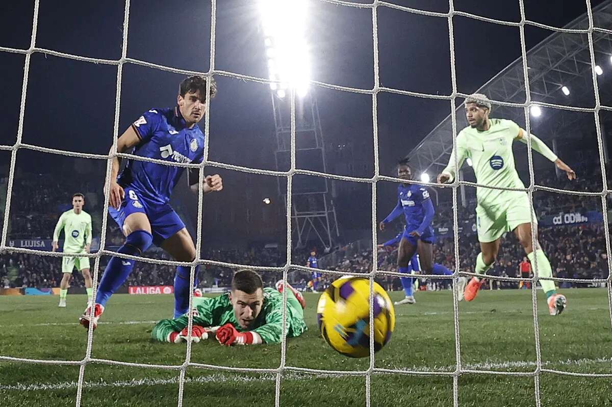 El Barça se atraganta con un Getafe que sostuvo su muralla