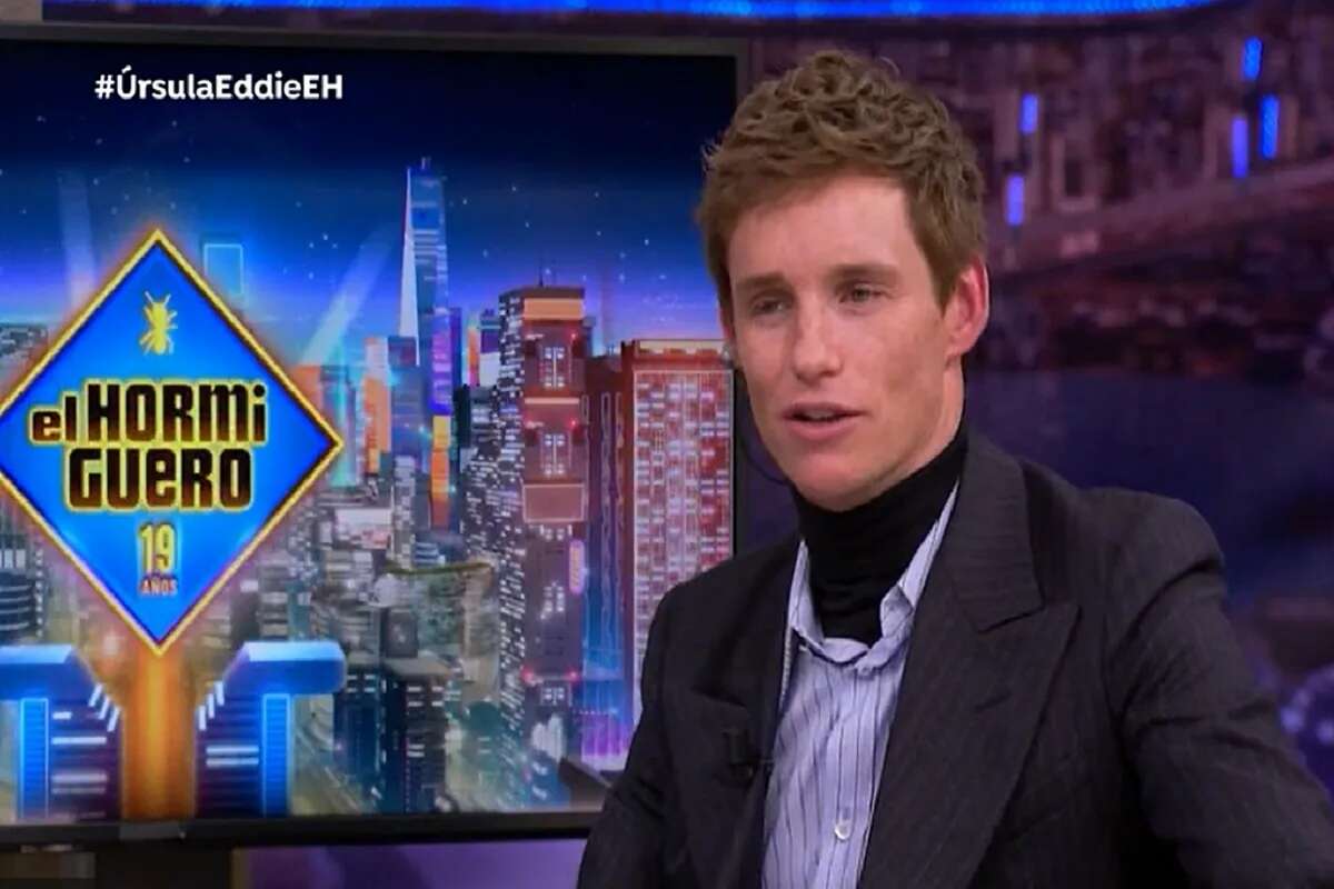 El Hormiguero emite un momento 'tierra trágame' de Eddie Redmayne en su última serie: 