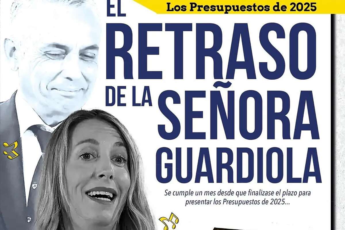 El PSOE de Extremadura retira un cartel en redes sociales donde hablaba del 'retraso' de María Guardiola