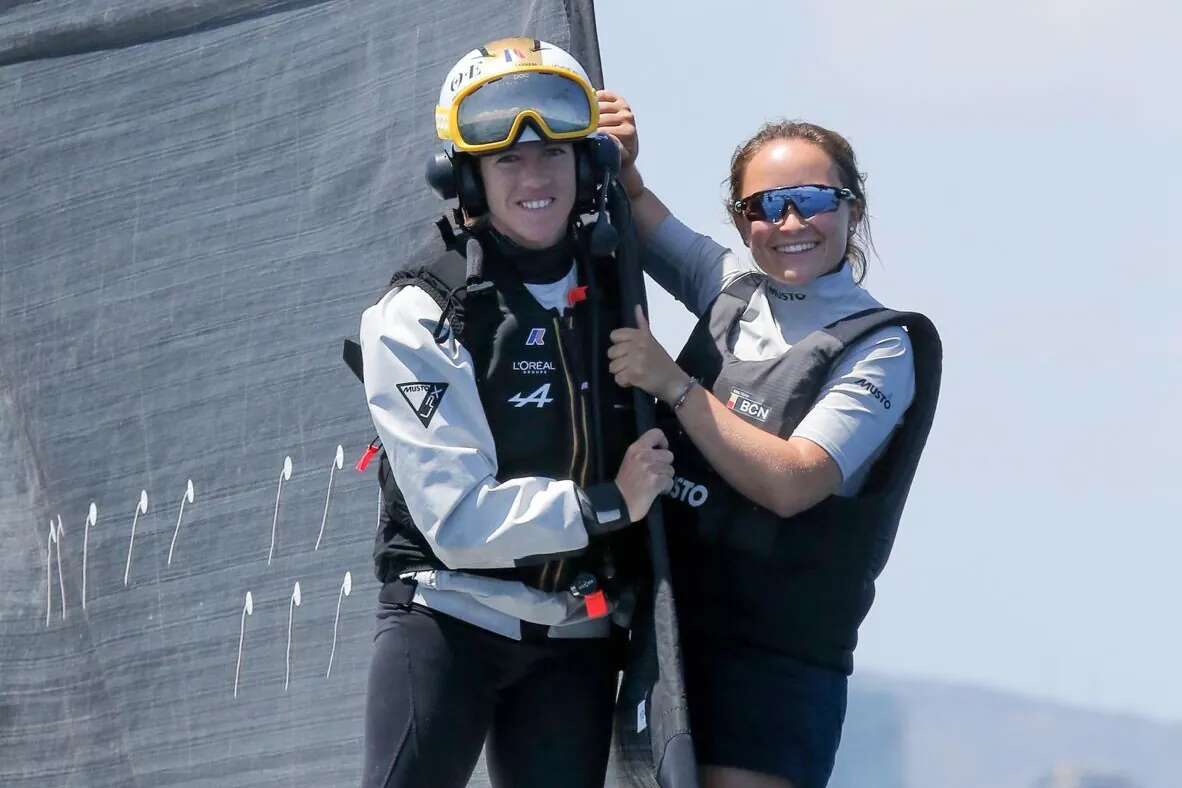 Silvia Mas, patrona del equipo español femenino de la Copa América: 