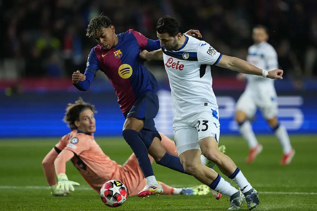 Un Barça inconformista liderado por Lamine se queda sin la guinda tras empatar con el Atalanta