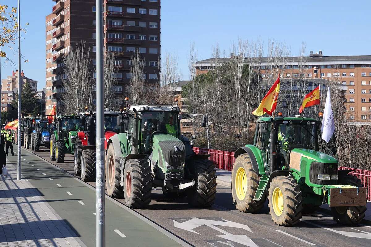 El campo sale a la calle a protestar contra el acuerdo UE-Mercosur: 