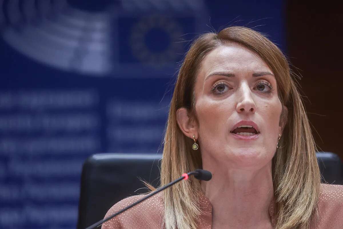 Metsola asegura que la Eurocámara está dispuesta a ayudar a Valencia 