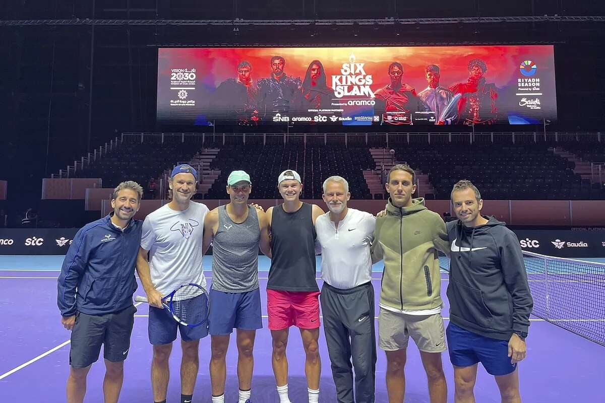 El Six Kings Slam, el ostentoso torneo en el que Nadal y Alcaraz juegan por la bolsa más grande de la historia