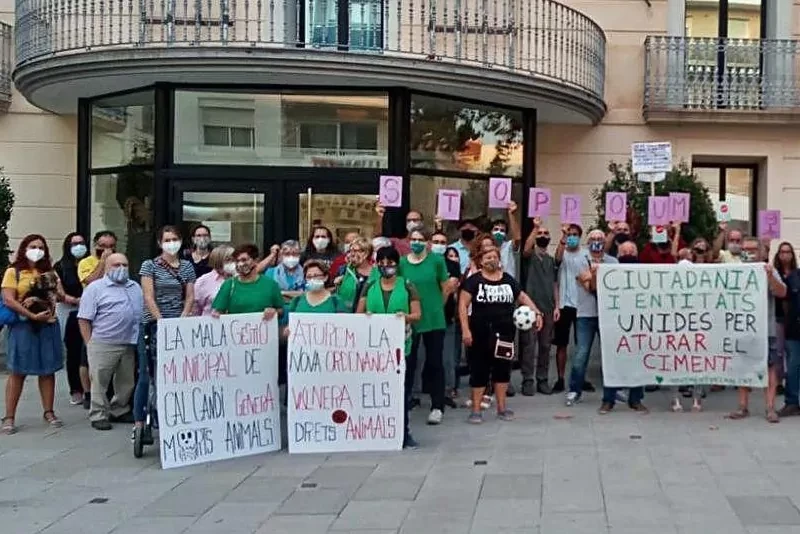 Rechazo ciudadano al modelo urbanstico de Olesa de Montserrat