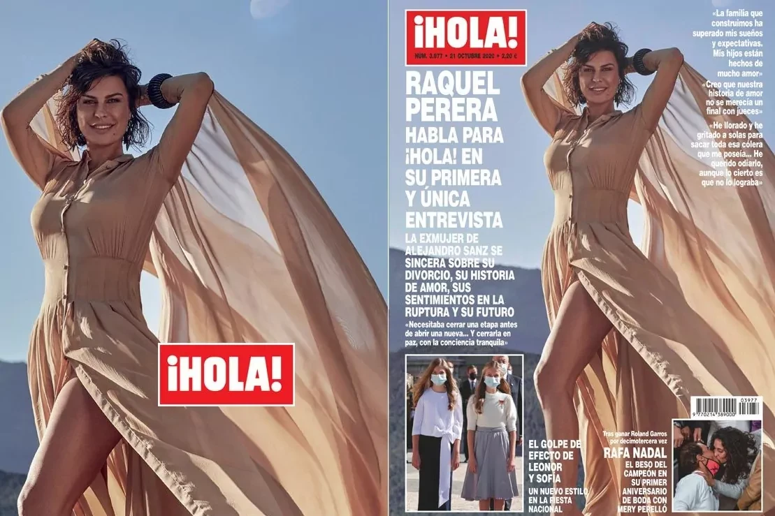 Raquel Perera sobre su divorcio de Alejandro Sanz: 