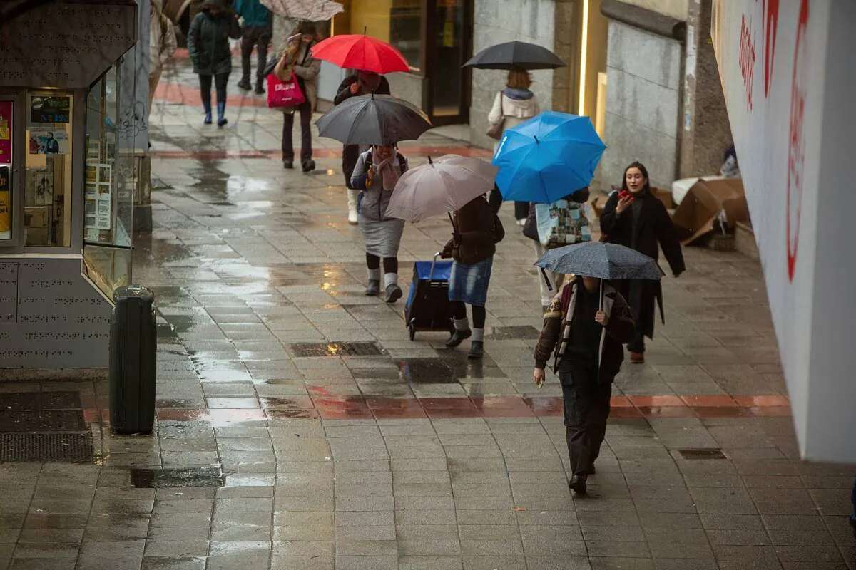 Una borrasca deja este martes chubascos y tormentas en el nordeste peninsular