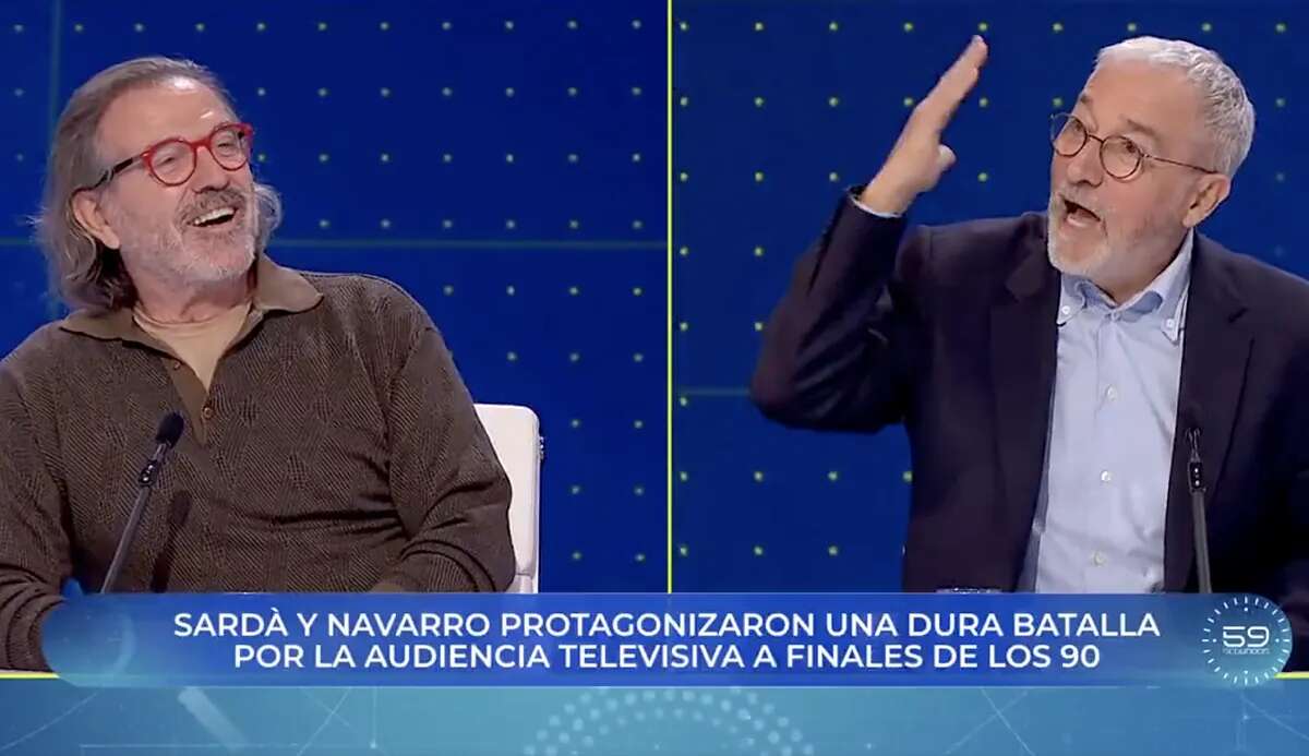 Pepe Navarro y Xavier Sardà rememoran su rivalidad en la televisión: 