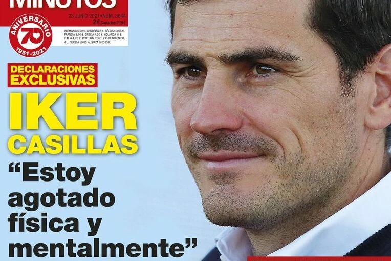 Iker Casillas reconoce que está 
