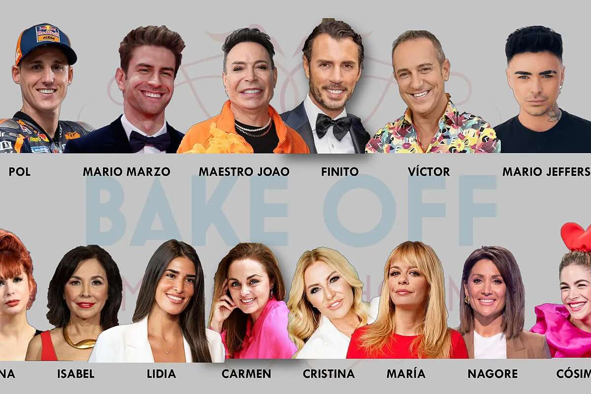 Bake Off ya tiene a sus nuevos concursantes: Yurena, Isabel Gemio, Cristina Tárrega...