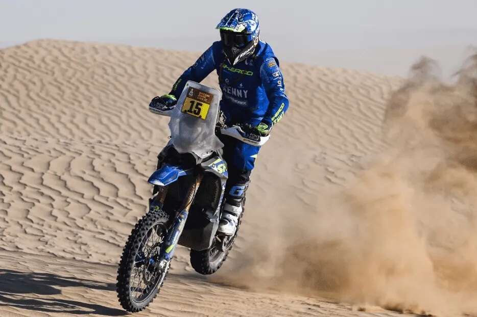 Lorenzo Santolino o cómo esperar a los 37 años para ganar una etapa del Dakar