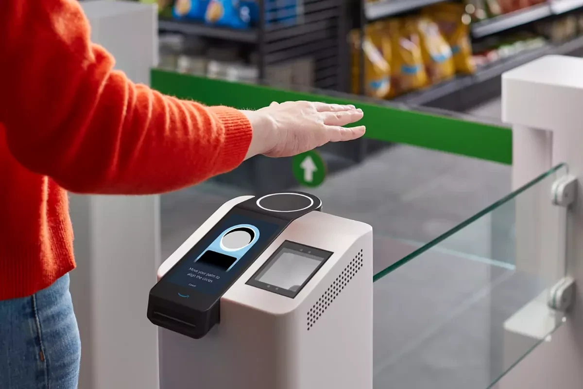Amazon permitir pagar con la palma de la mano