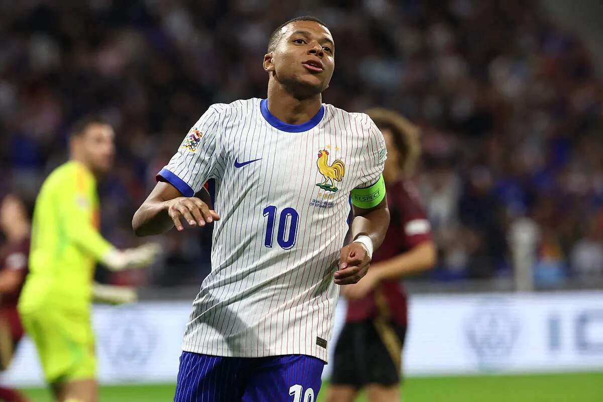 Deschamps defiende a Mbappé tras su salida nocturna el día del partido entre Israel y Francia: 