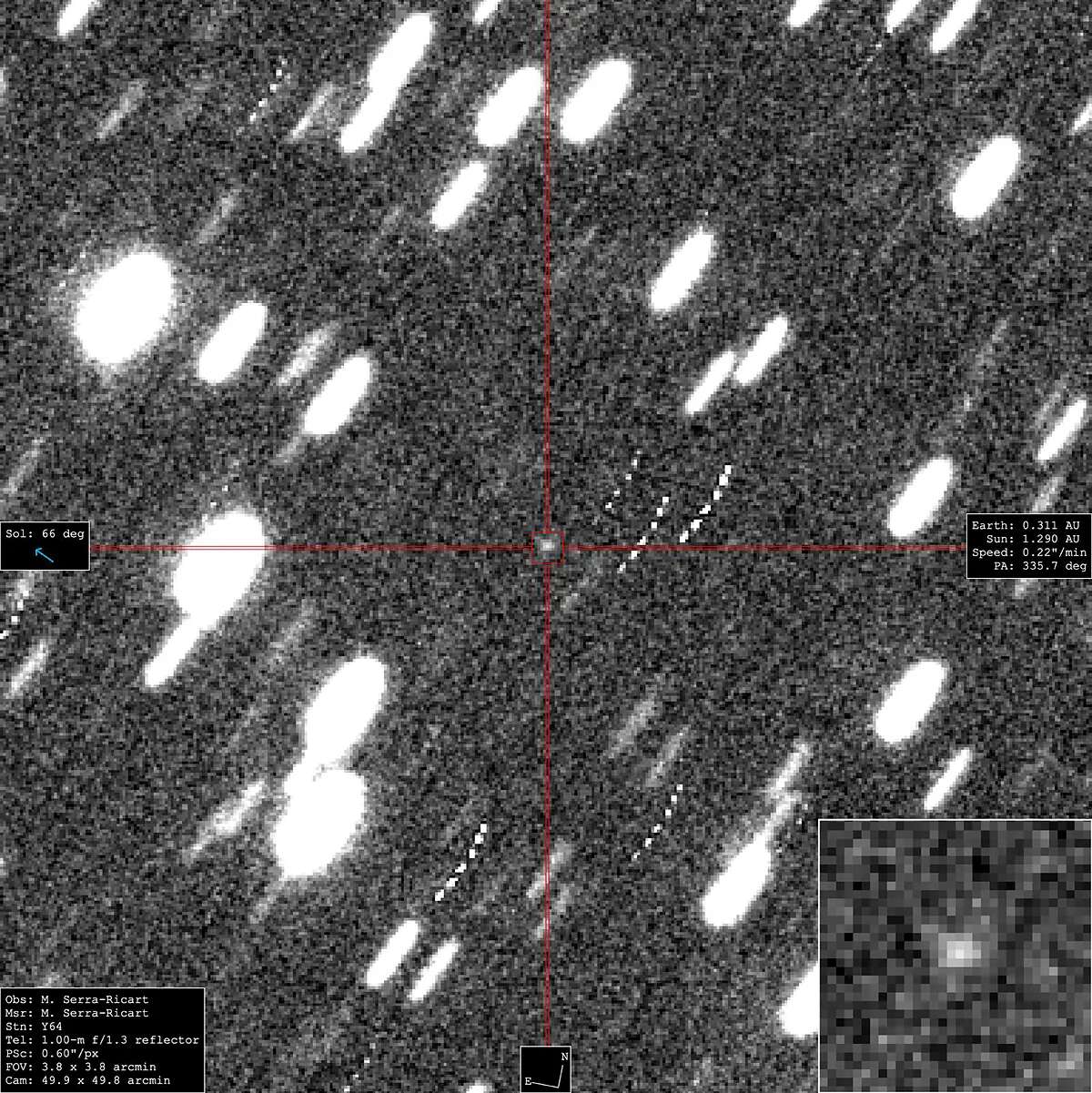 Aumenta el riesgo de que el asteroide de más de 50 metros 2024 YR4 impacte contra la Tierra